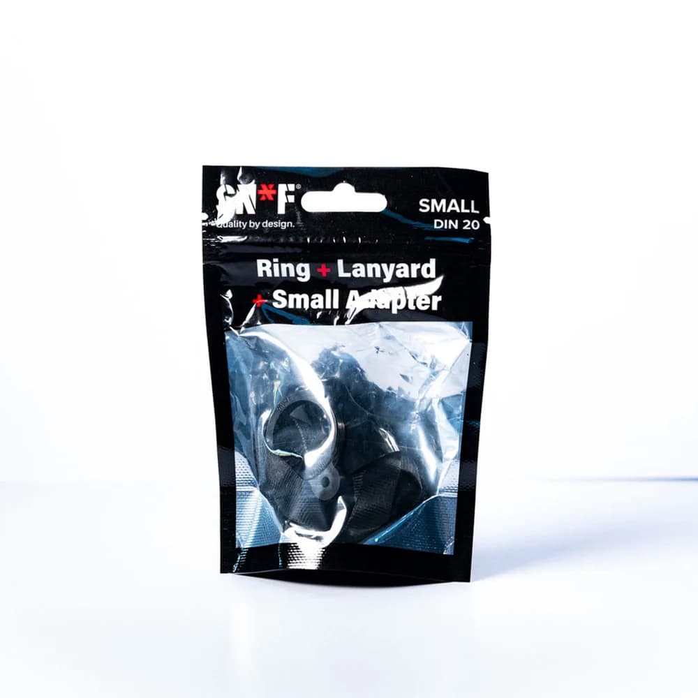SN*F Lanyard + ring pouch, black (SNFLRB-S)