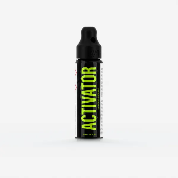 Activator Ultramyl Formula 24ml slim clear, Single, Black