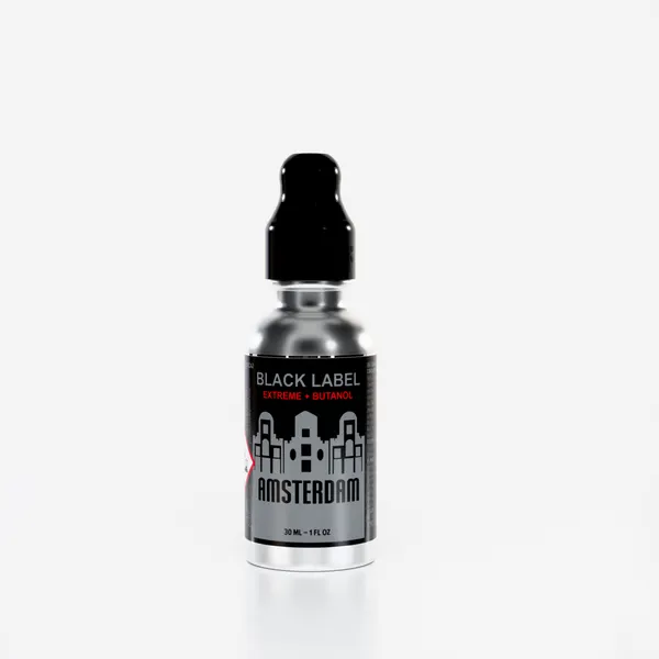 Amsterdam black label extreme + butanol 30ml, Single, Black