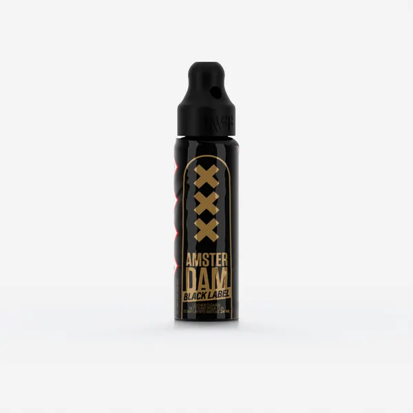 Amsterdam XXX Black Label Amyl 24ml, Single, Black