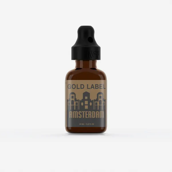Amsterdam Gold Label 24ml, Single, Black