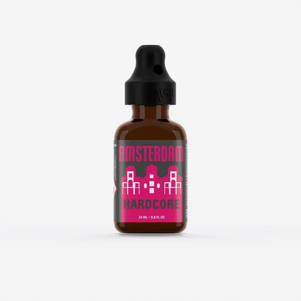 Amsterdam Hardcore 24ml, Single, Black