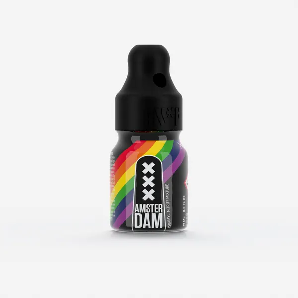 Amsterdam XXX Pride 10ml, Single, Black
