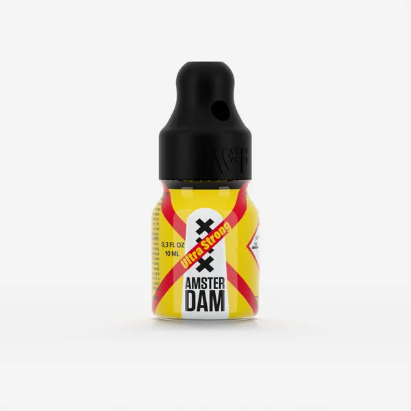 Amsterdam XXX Ultra Strong 10ml, Single, Black