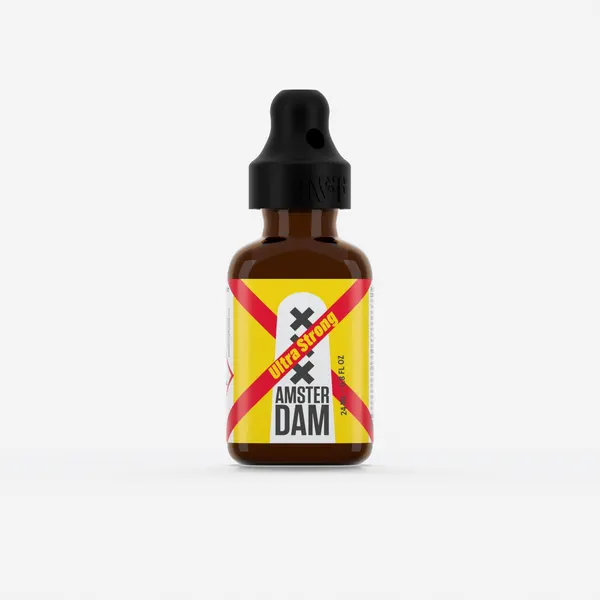 Amsterdam XXX Ultra Strong 24ml, Single, Black