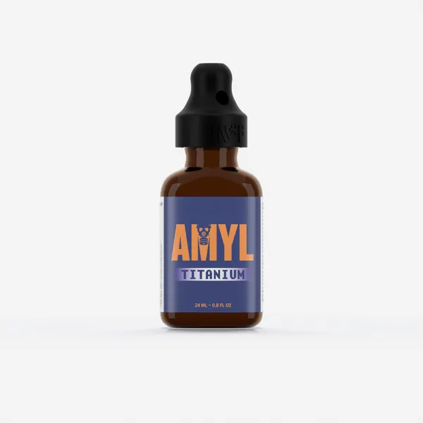 Amyl Titanium 24ml, Single, Black