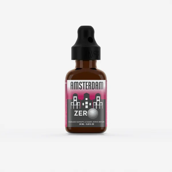 Amsterdam Zero 24ml, Single, Black