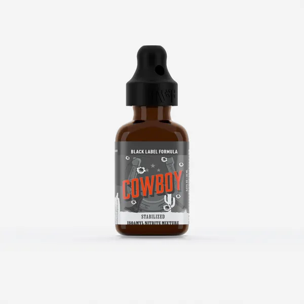Cowboy Black Label 24ml, Single, Black