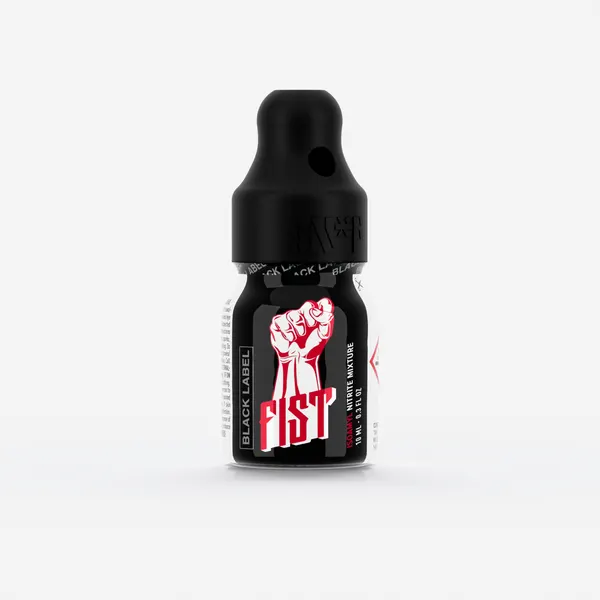 Fist Amyl Black Label 10ml, Single, Black