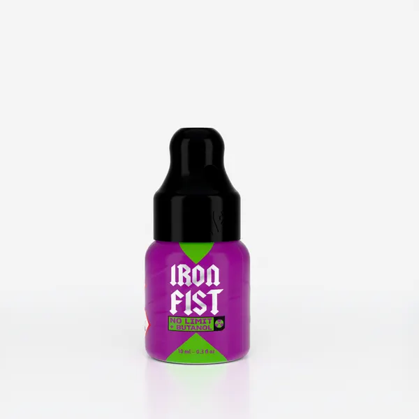 Iron Fist No Limit Butanol 10ml, Single, Black