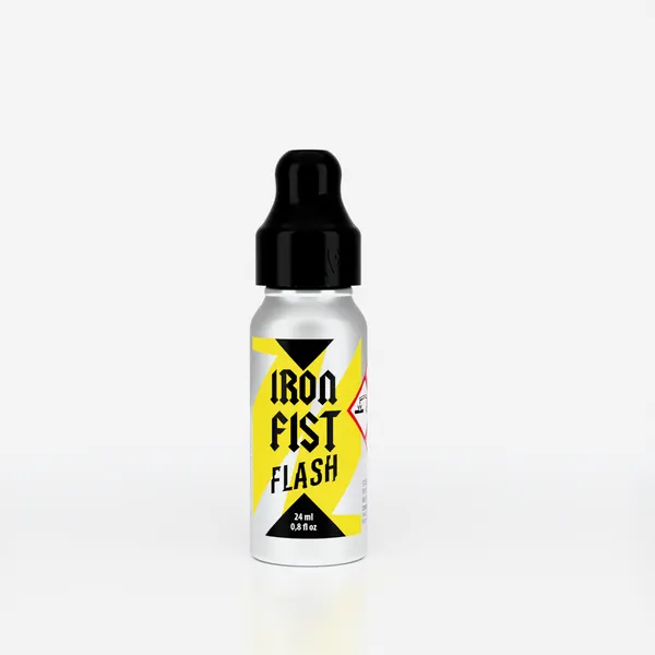 Iron fist flash 24ml, Single, Black