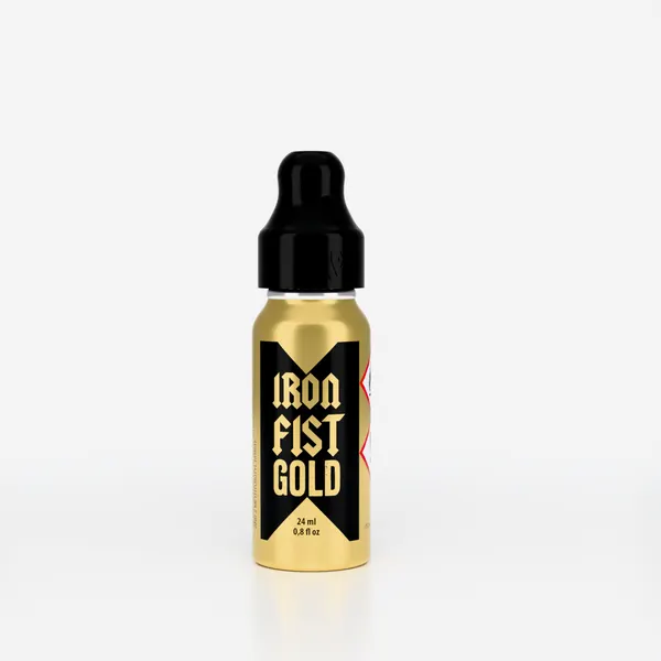 Iron Fist Gold 24ml, Single, Black