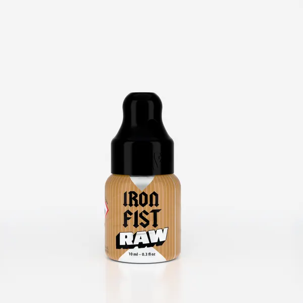 Iron fist raw 10ml, Single, Black