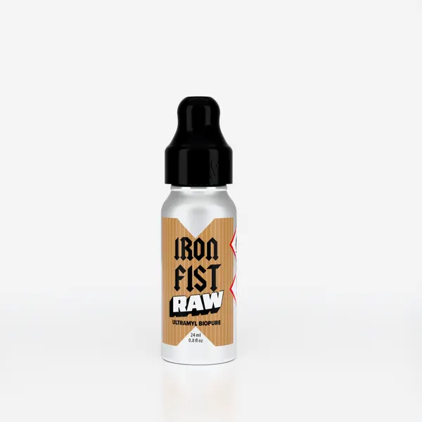 Iron fist raw 24ml, Single, Black