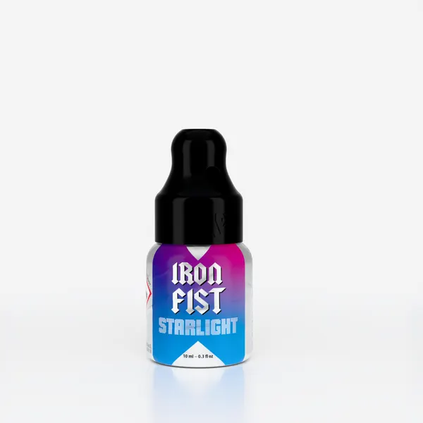 Iron Fist Starlight Super Amyl 10ml, Single, Black