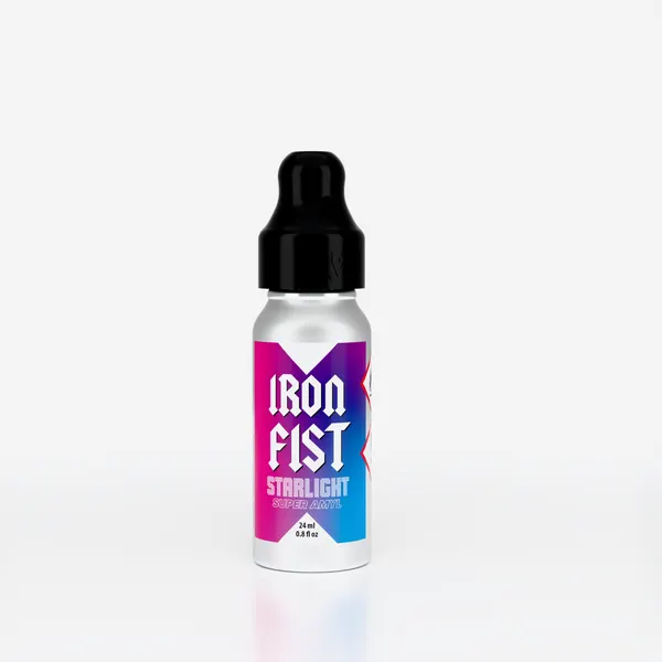 Iron Fist Starlight Super Amyl 24ml, Single, Black