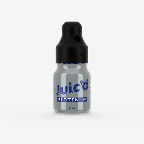 Juic'D Platinum Amyl 10ml, Single, Black