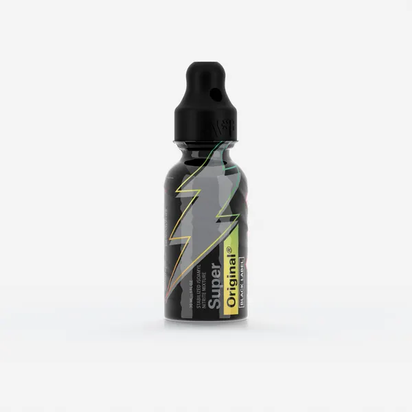Super Original Black Label 30ml, Single, Black