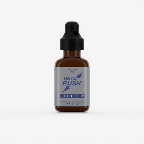Real Rush Platinum 24ml, Single, Black