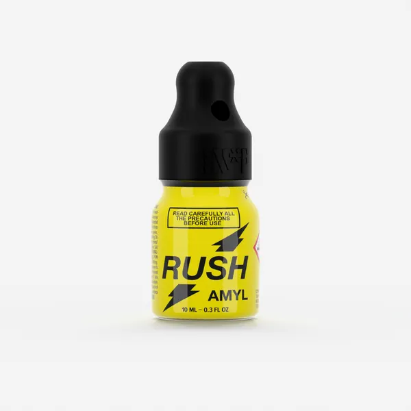 Rush amyl 10ml, Single, Black