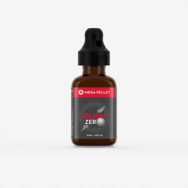 Rush Zero 24ml, Single, Black